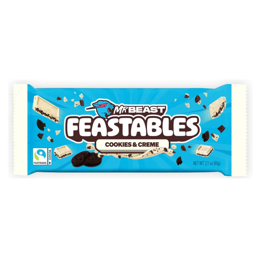 Mr Beast Feastables Cookies & Cream