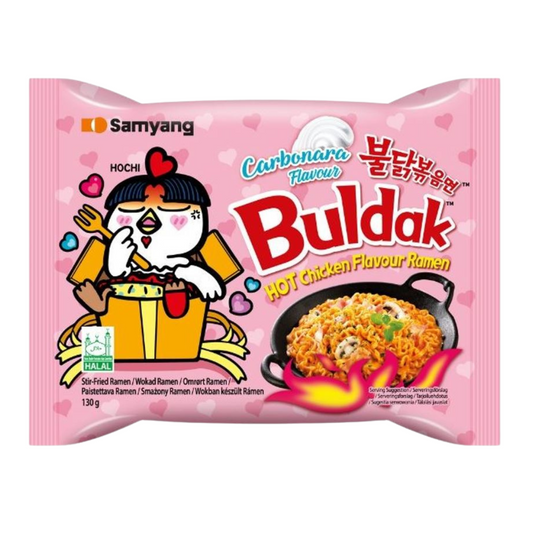 Buldak Ramen Chicken Carbonara