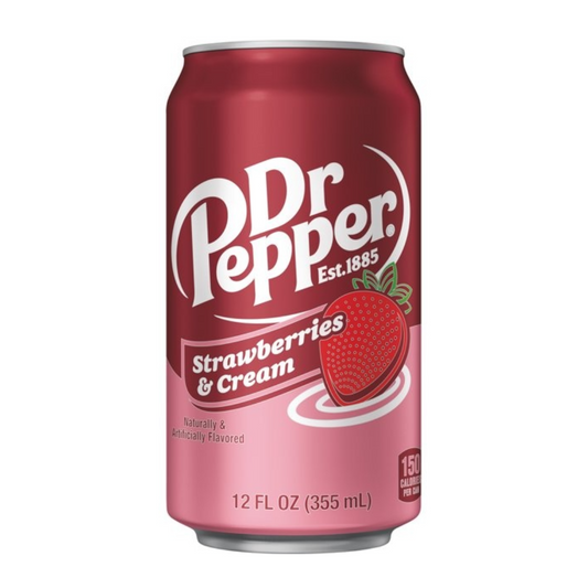 Dr Pepper Strawberry &amp; Cream 355ml
